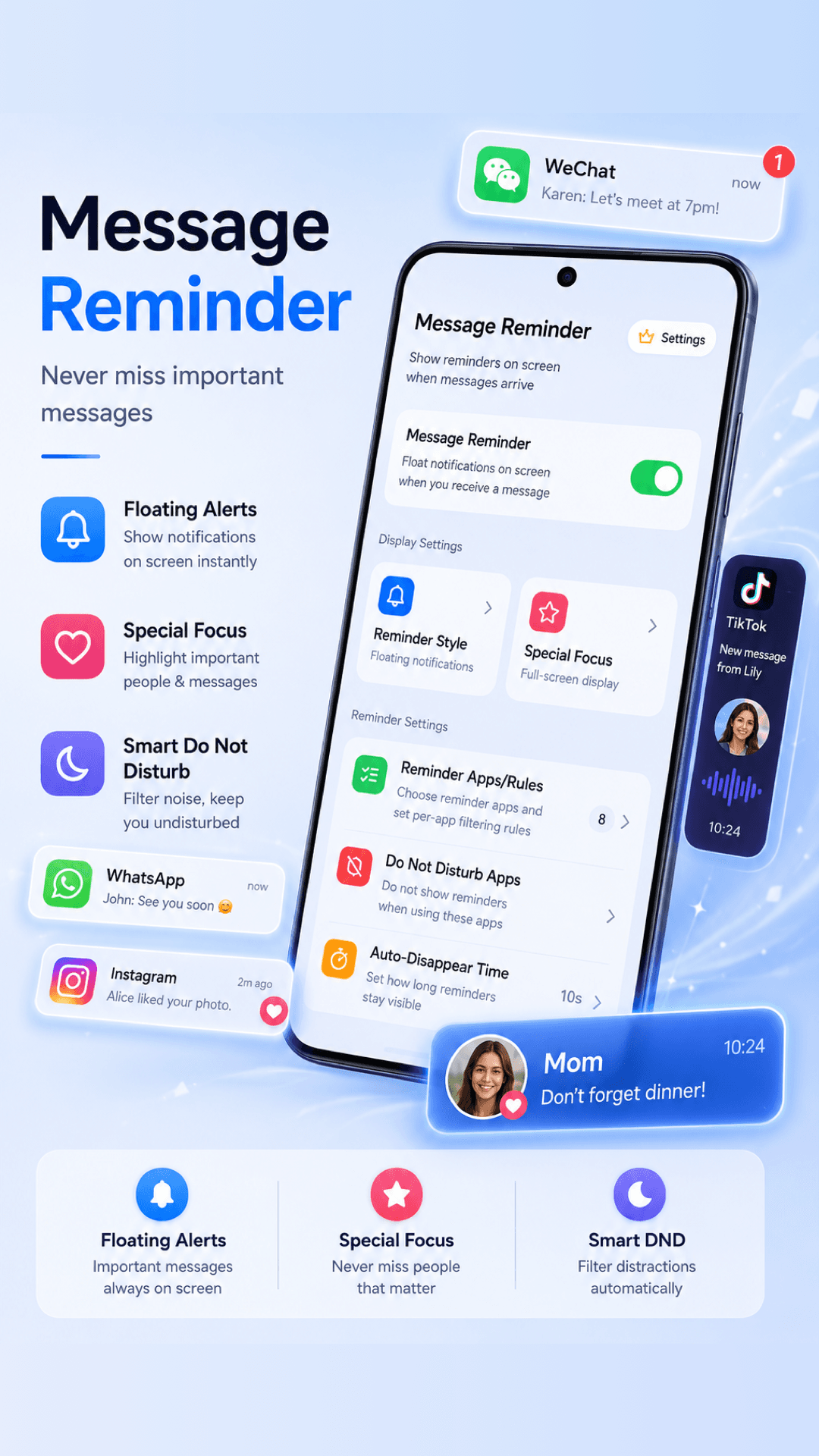 Floating Menu feature screenshot 4