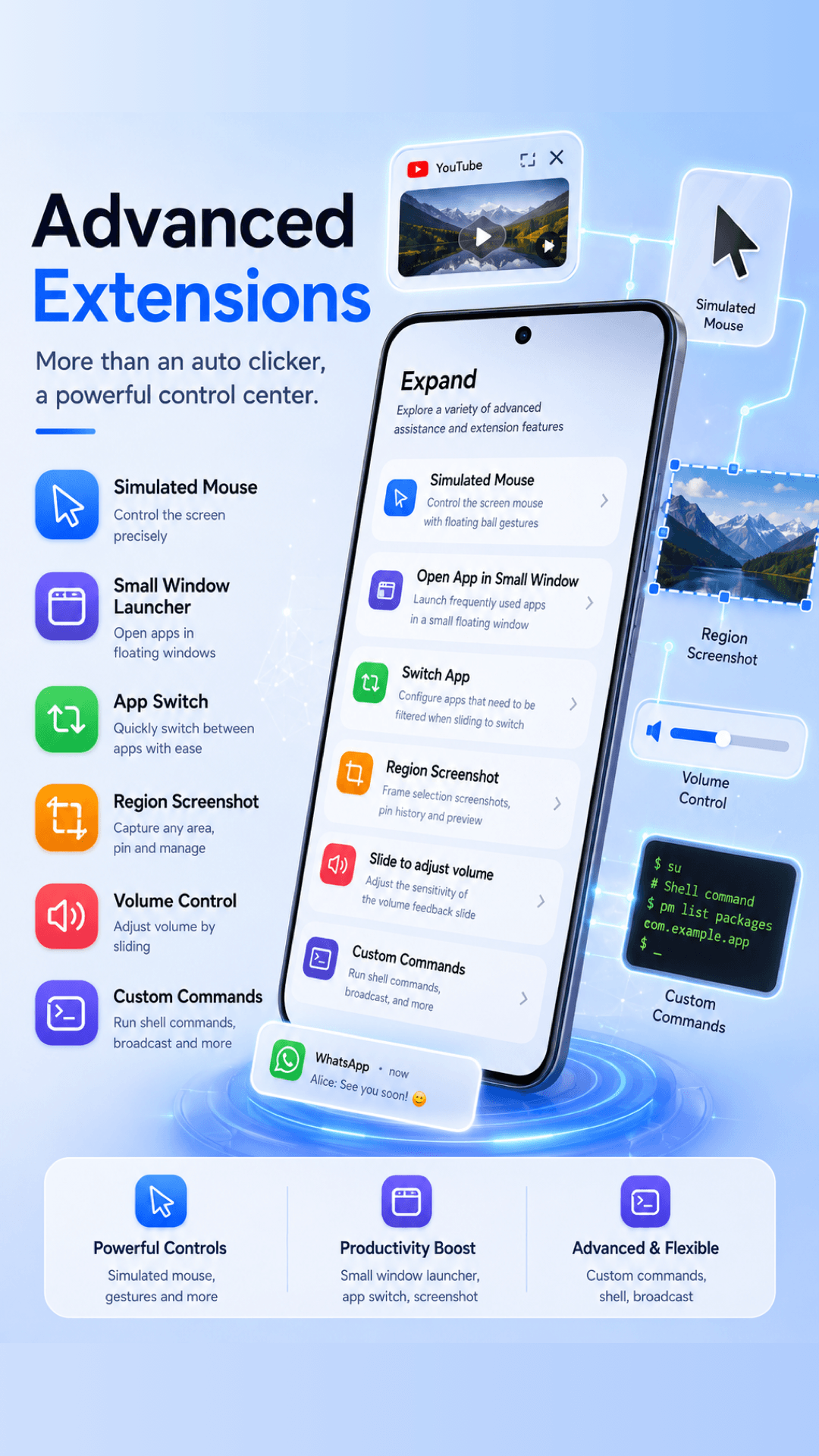 Floating Menu feature screenshot 5